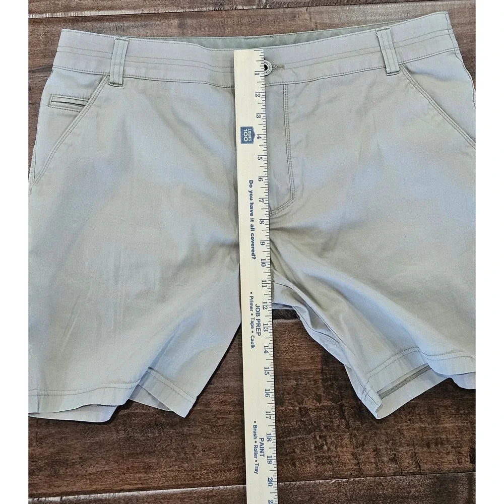 Kuhl Mens Khaki Tan Renegade Hiking Cargo Shorts Size 38‎ Outdoor Casual